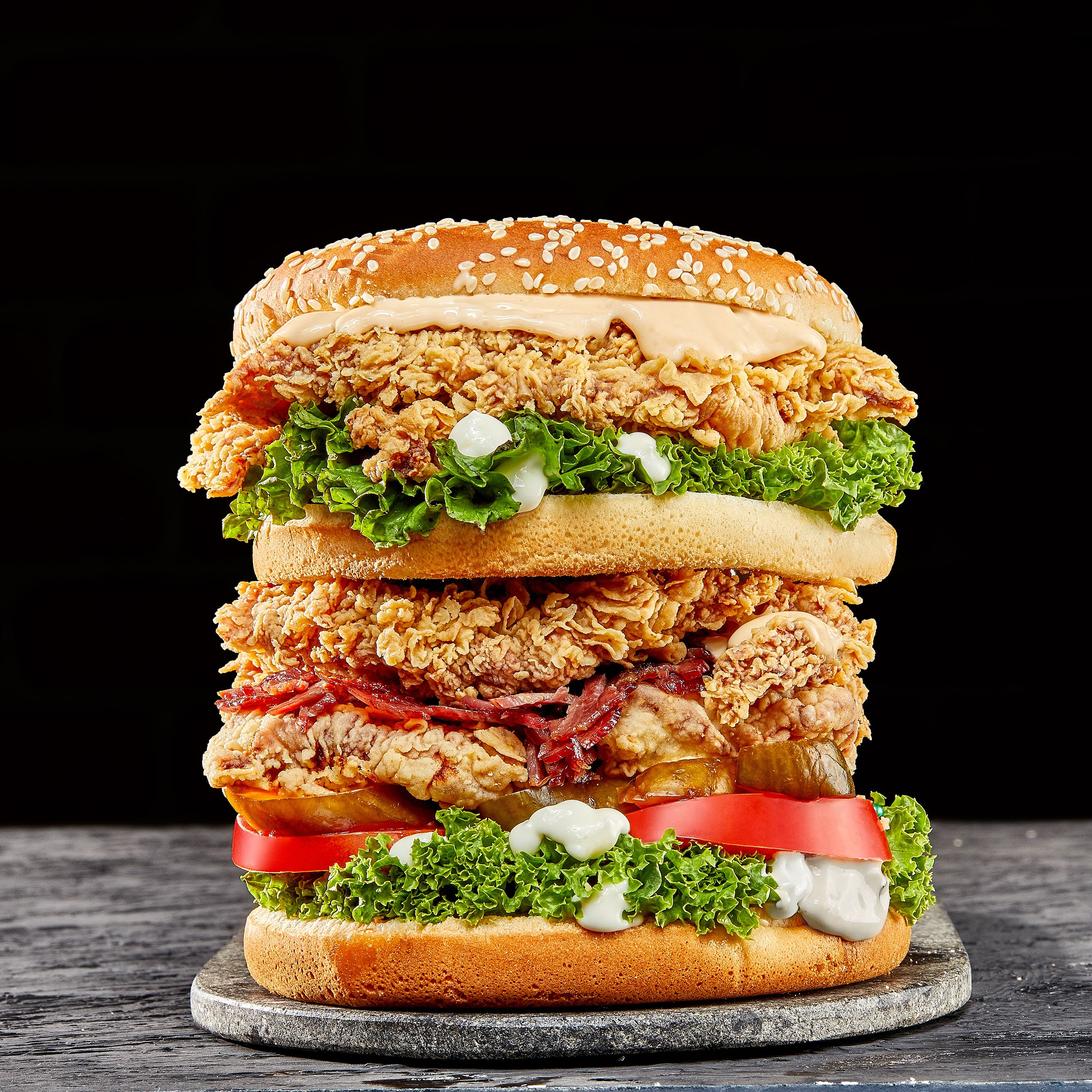 Triple Crispo Chicken Sandwich