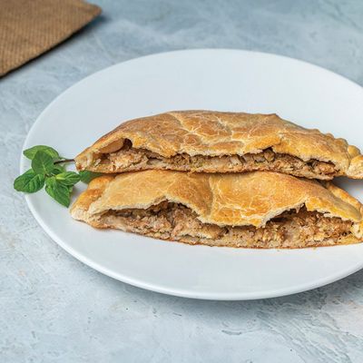 Hawawshi with vegetables