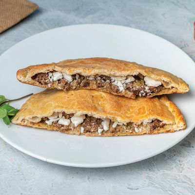 Meat Hawawshi with Cheese