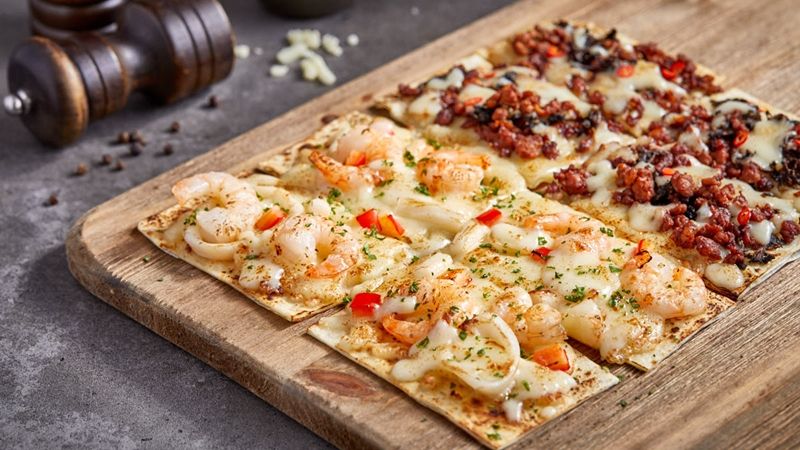 Half And Half Pizza