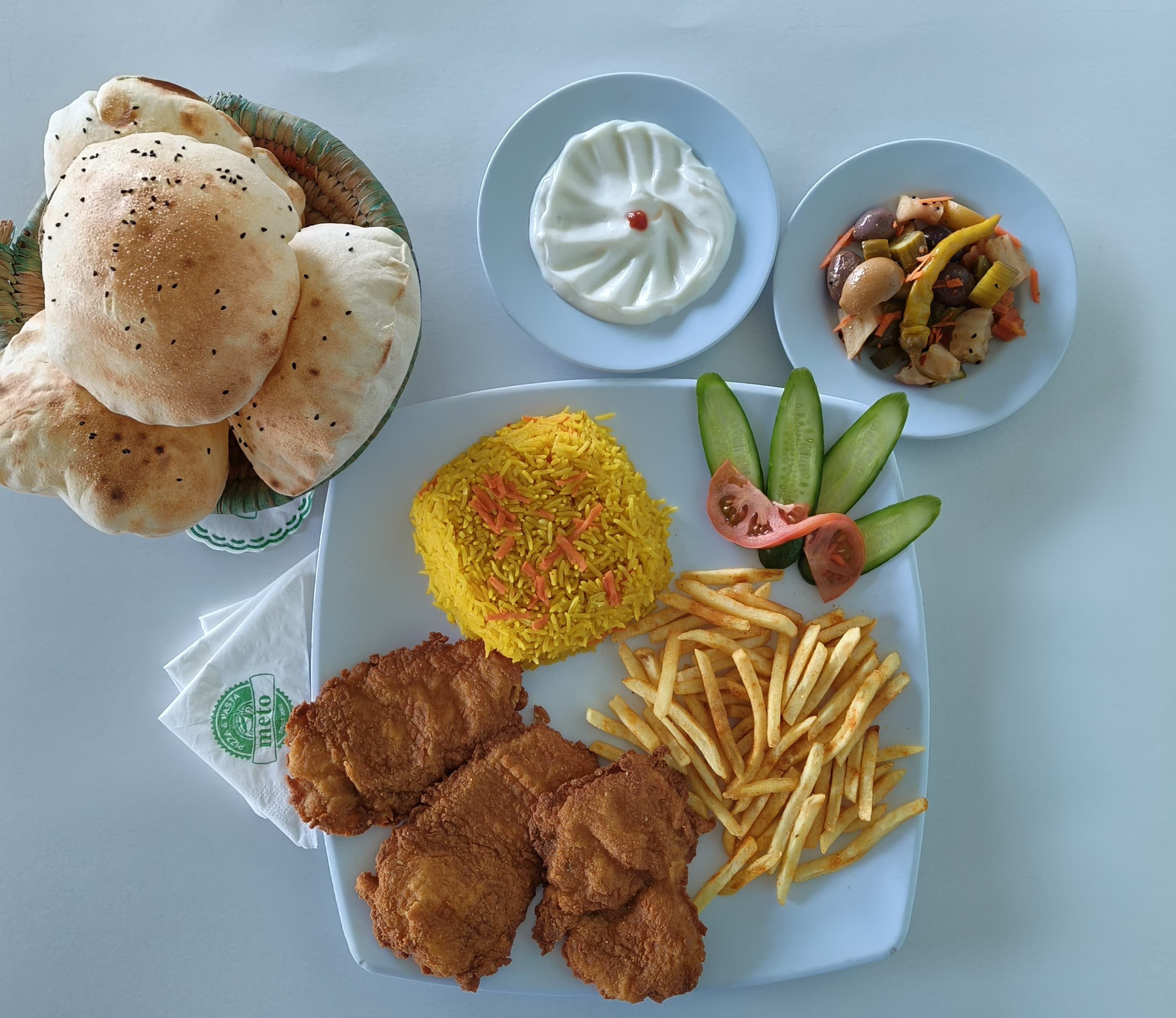 Chicken pane meal