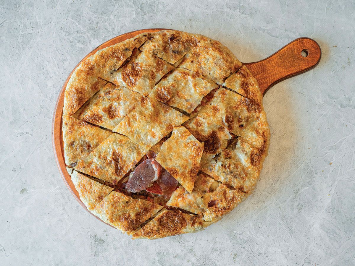Pastrami Pie