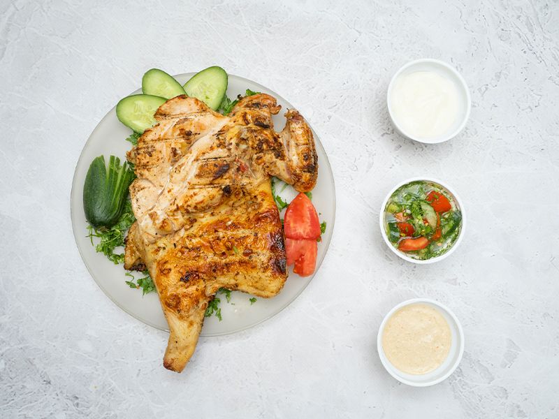 Half Chicken Platter