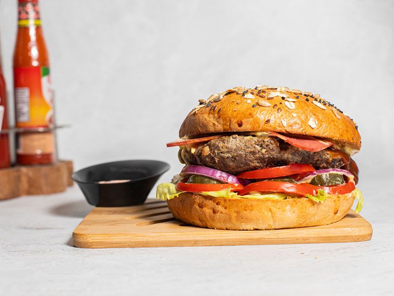 Hack Beef Burger Sandwich