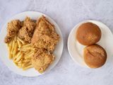4 Broasted Pieces Meal