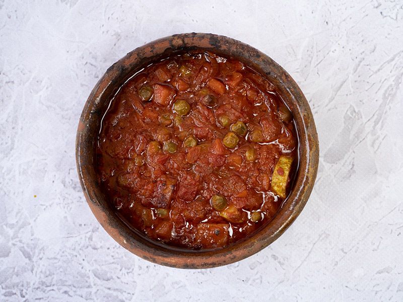 Mixed Vegetables With Meat Casserole