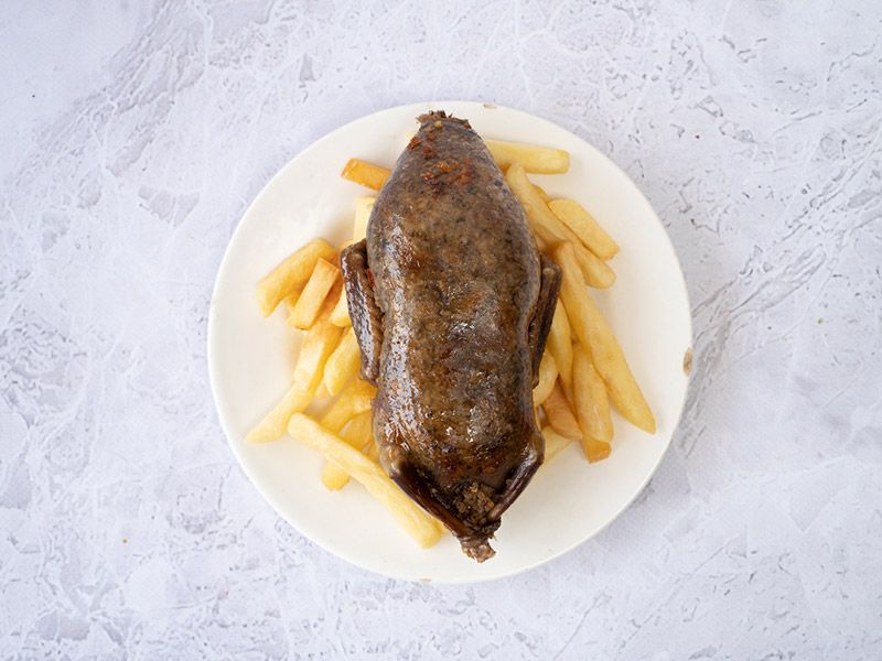 Stuffed Pigeon With Rice