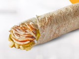 Large Chicken Shawarma Syrian Bread Sandwich