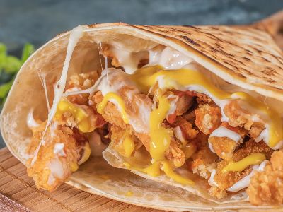 Meat Fajita Crepe