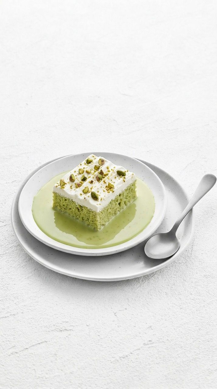 Pistachio Milk Cake