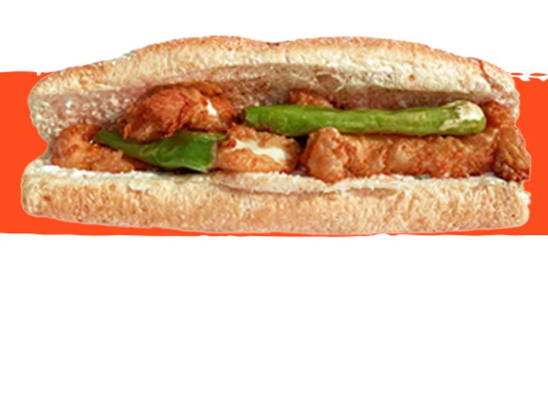 Fried Squid Sandwich