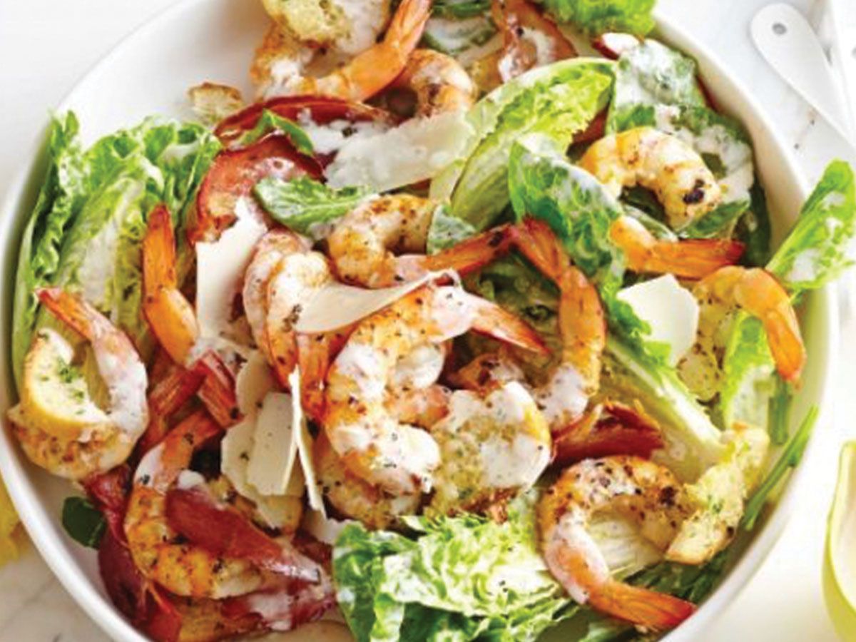 Shrimp Caesar Salad