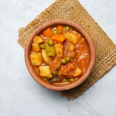 Mixed Vegetable Casserole With Meat