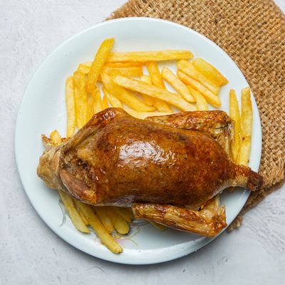 One Stuffed Pigeon With Rice
