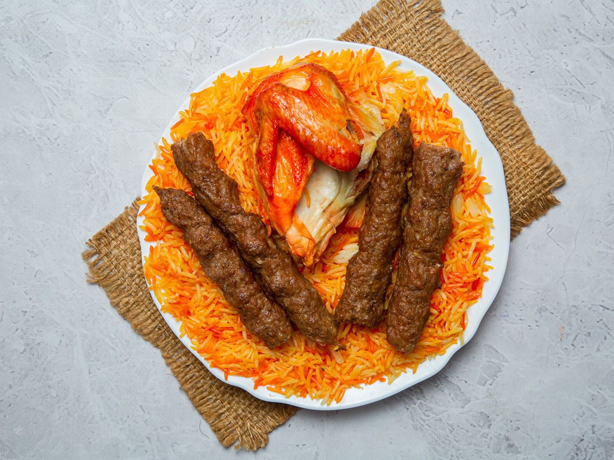 Meal 1/4 Chicken And 1/4 Kofta