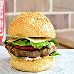 Welad El Balad Burger Sandwich
