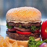 Double Burger Sandwich
