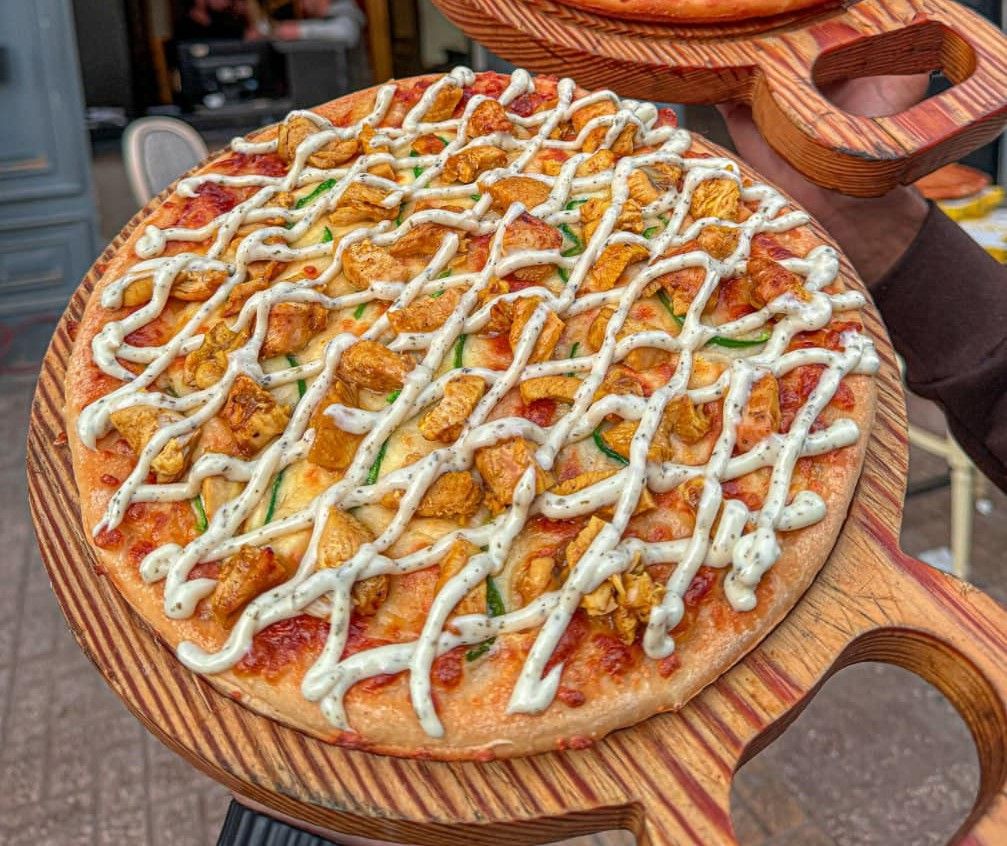 Chicken Ranch Pizza