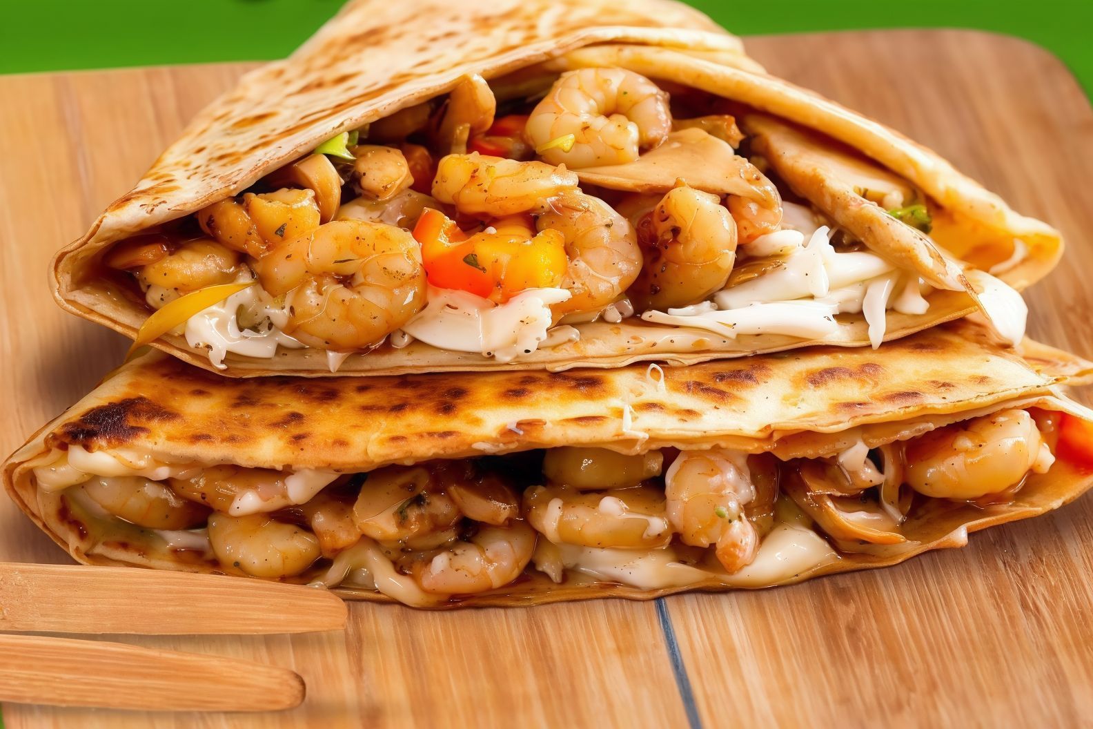 Shrimp Ranch Crepe