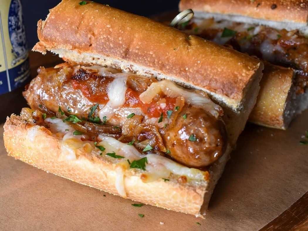 Smoked Sausage Sandwich