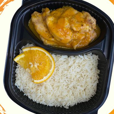 Chicken Meal with Orange Sauce