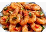 Chili Shrimps Without Shells
