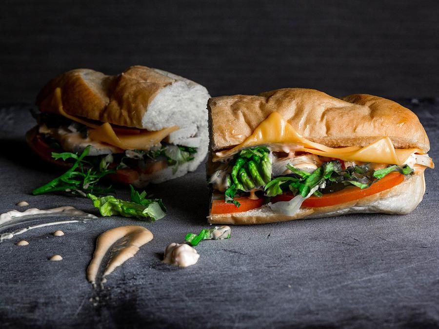 Tortilla Chicken Sandwich
