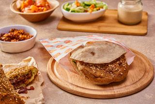 Spicy Chilli Falafel Sandwich