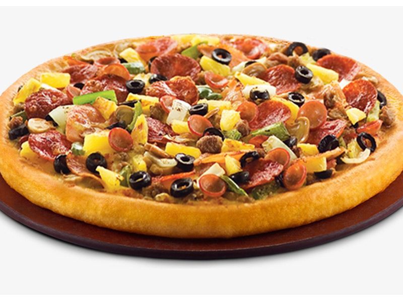 Double Pan Supreme Pizza