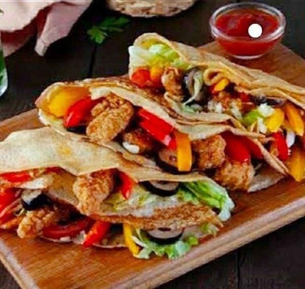 Extra Crispy Chicken Crepe