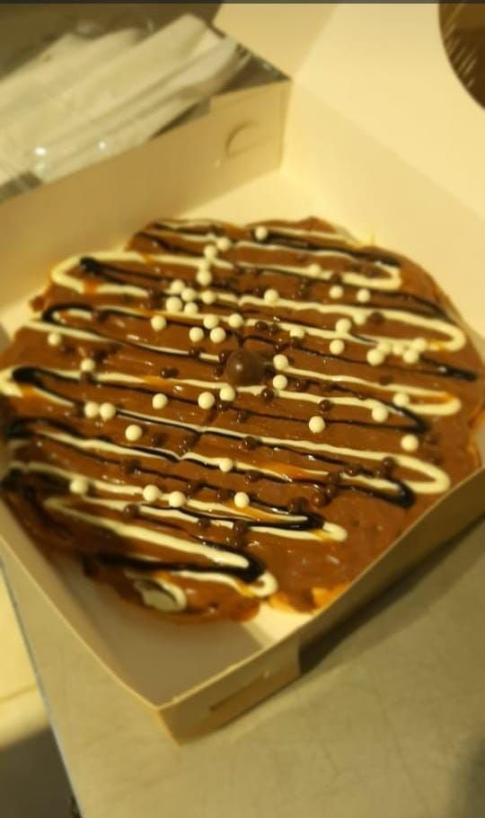 Large Nutella Waffle