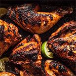 Half Grilled Chicken