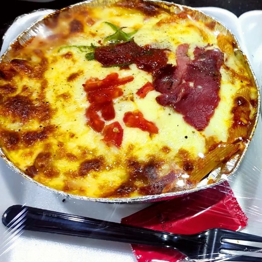 Pastrami pasta