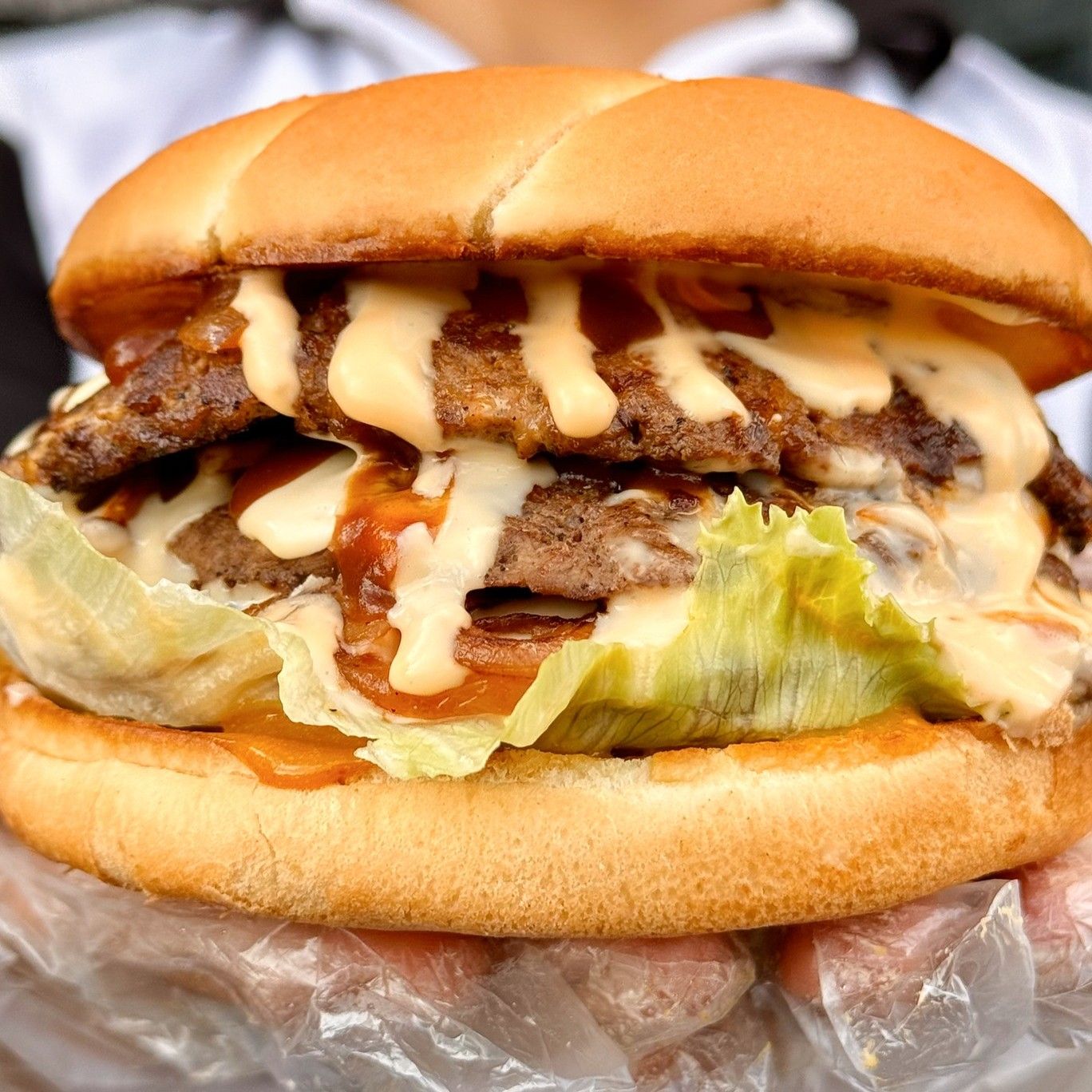 Double Chicken Burger