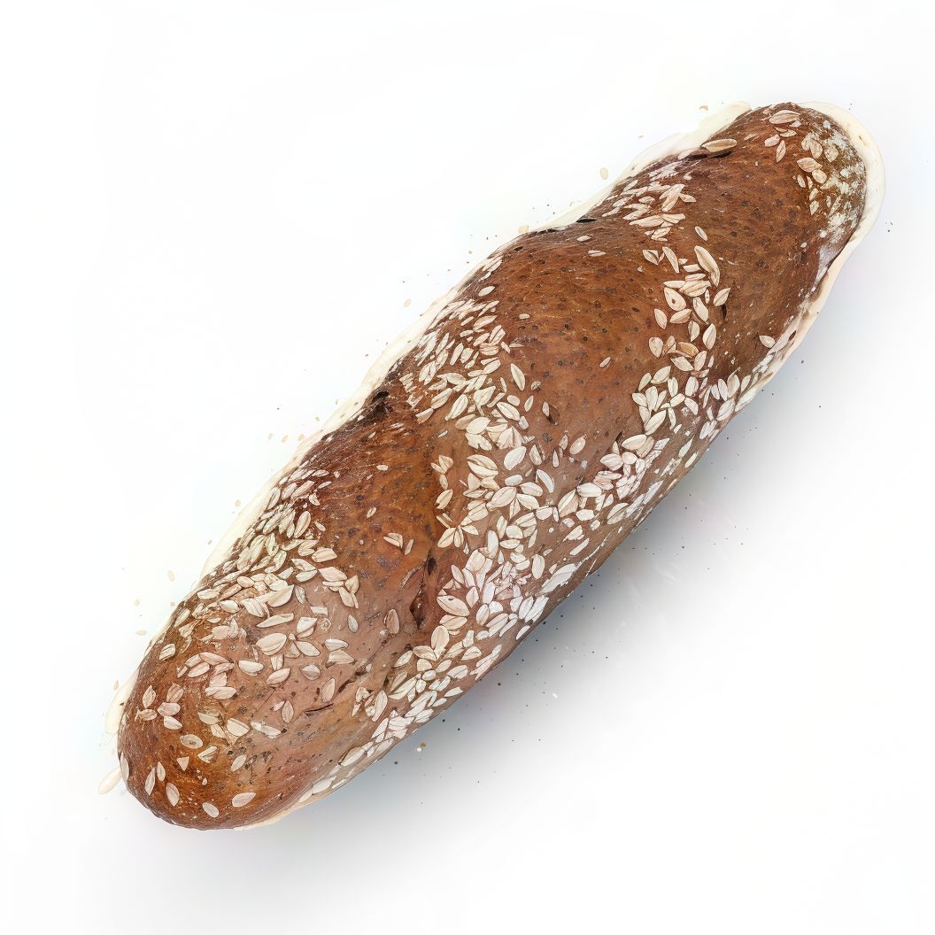 Brown Half Baguette 2 pcs BK