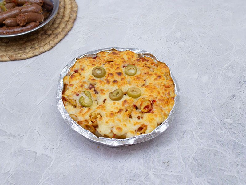 Sausage And Cheese Mix Pasta