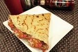 Shish Tawook And Mexican Hot Dog Crepe