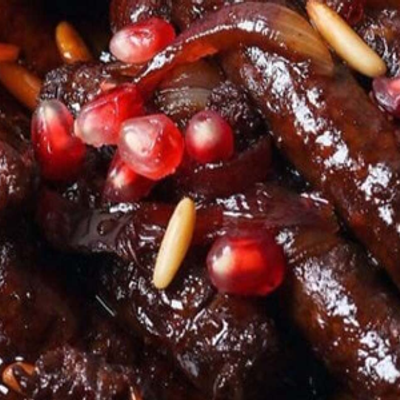 Pomegranate Sausage