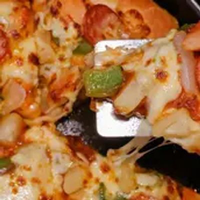 Manousheh with Sausage