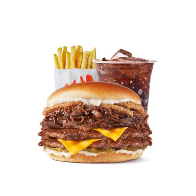 Double Brisket Burger Combo Biggy