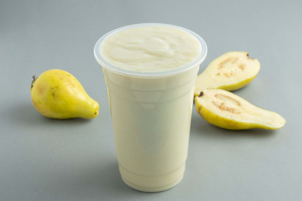Guava with Milk Juice