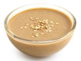Sesame Paste Dip with Pickled Lemons with Safflower