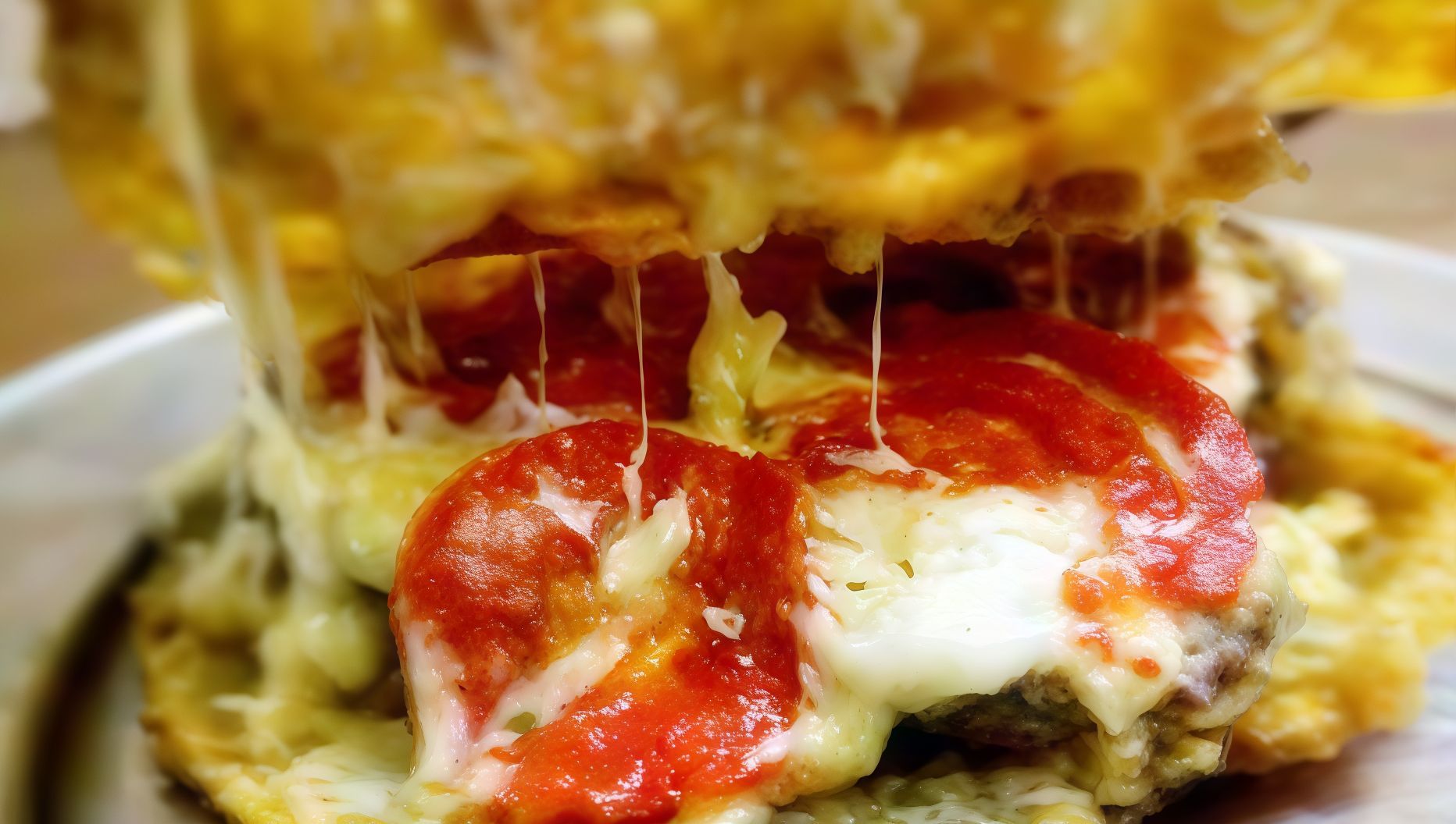 Mixed cheese hawawshi bread