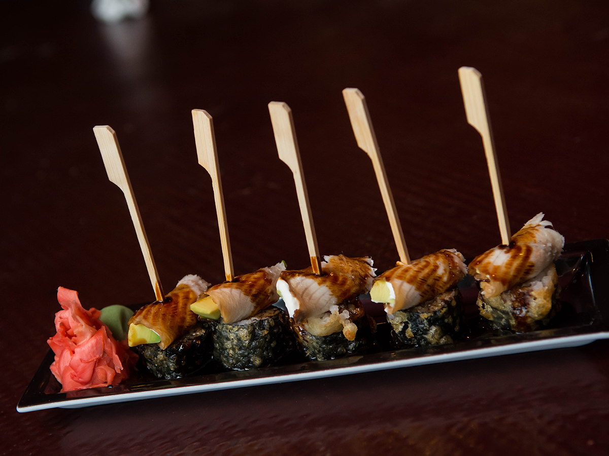 BBQ Eel with Philadelphia Roll