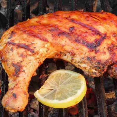 1/4 Grilled Chicken Tikka Thigh