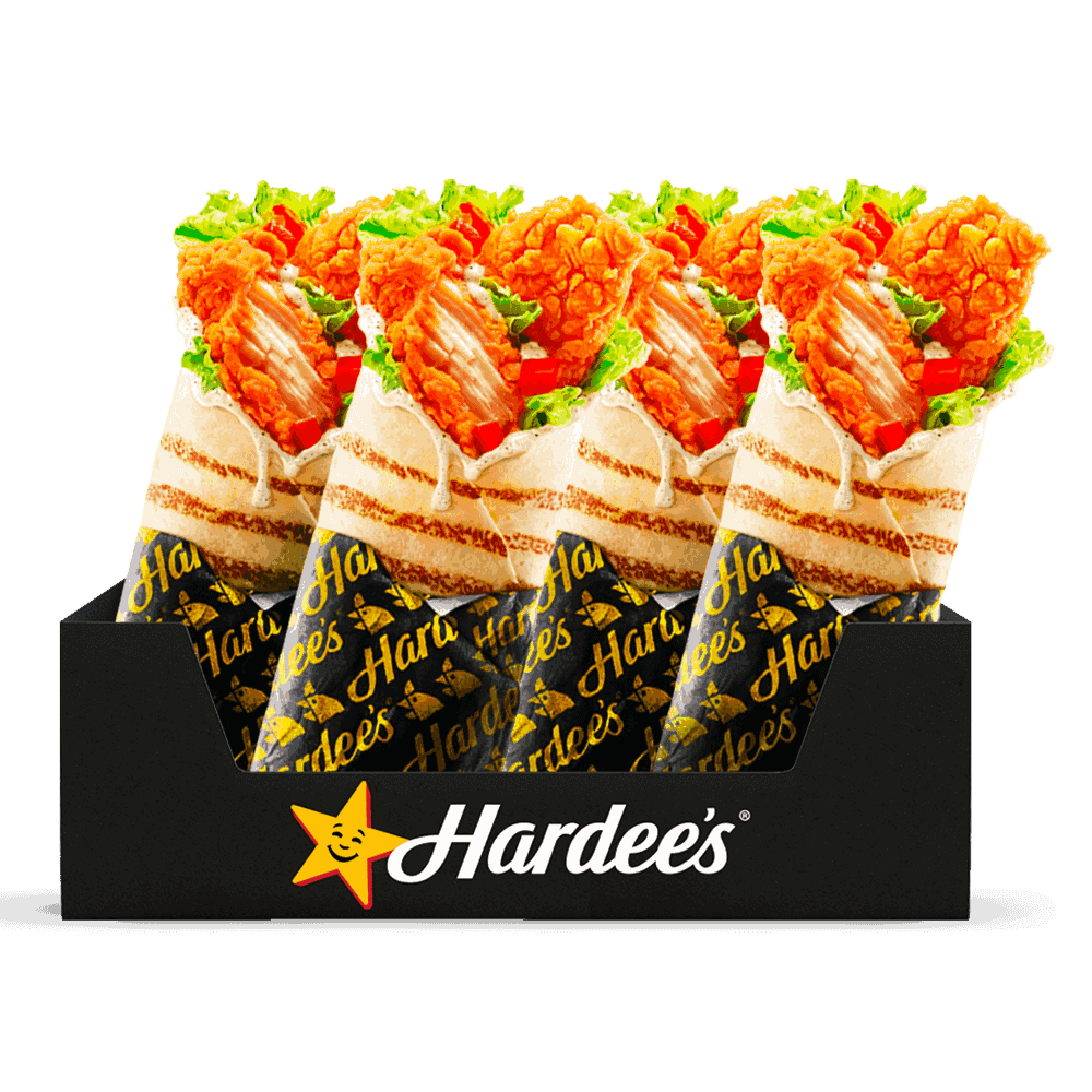 Wraptor Menu Hardee's delivery service in UAE | Talabat