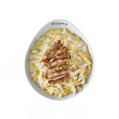 Grilled Chicken Cheese Pasta