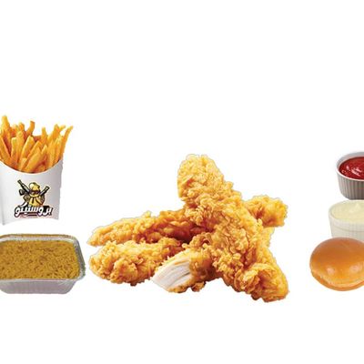 4 Chicken Strips pieces