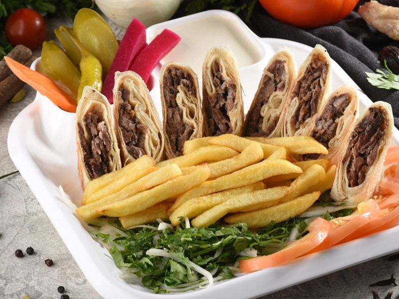 Lebanese Baladi Meat Shawerma Box