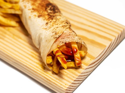 Syrian fires bread sandwich